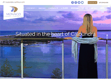 Tablet Screenshot of monacocaloundra.com.au